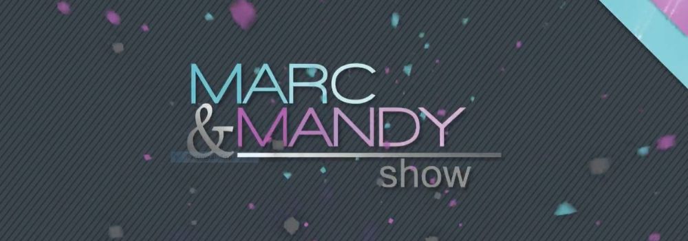 A sign of Marc and Mandy show.