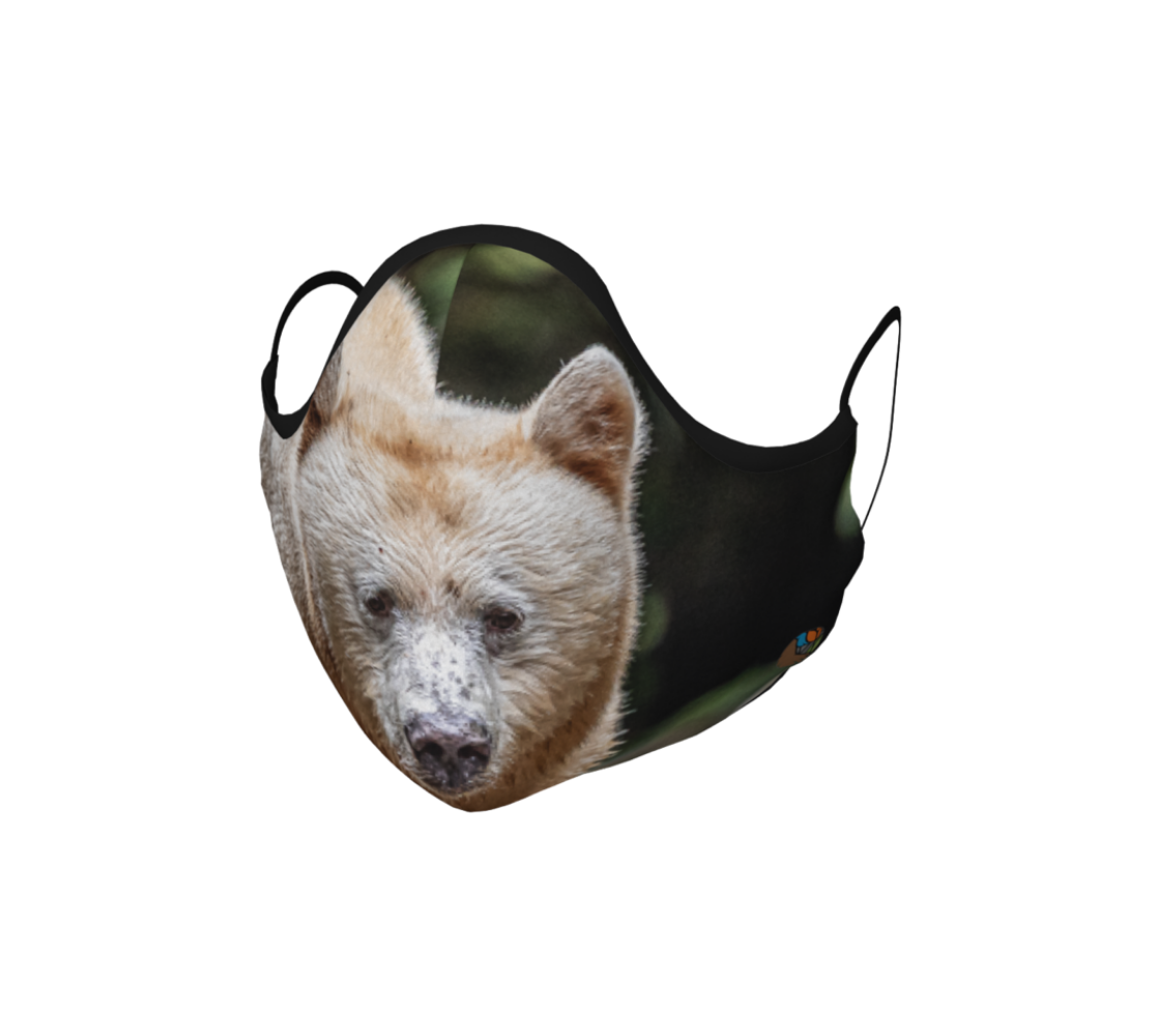 "Ghost of the Forest" Face Covering Spirit Bear