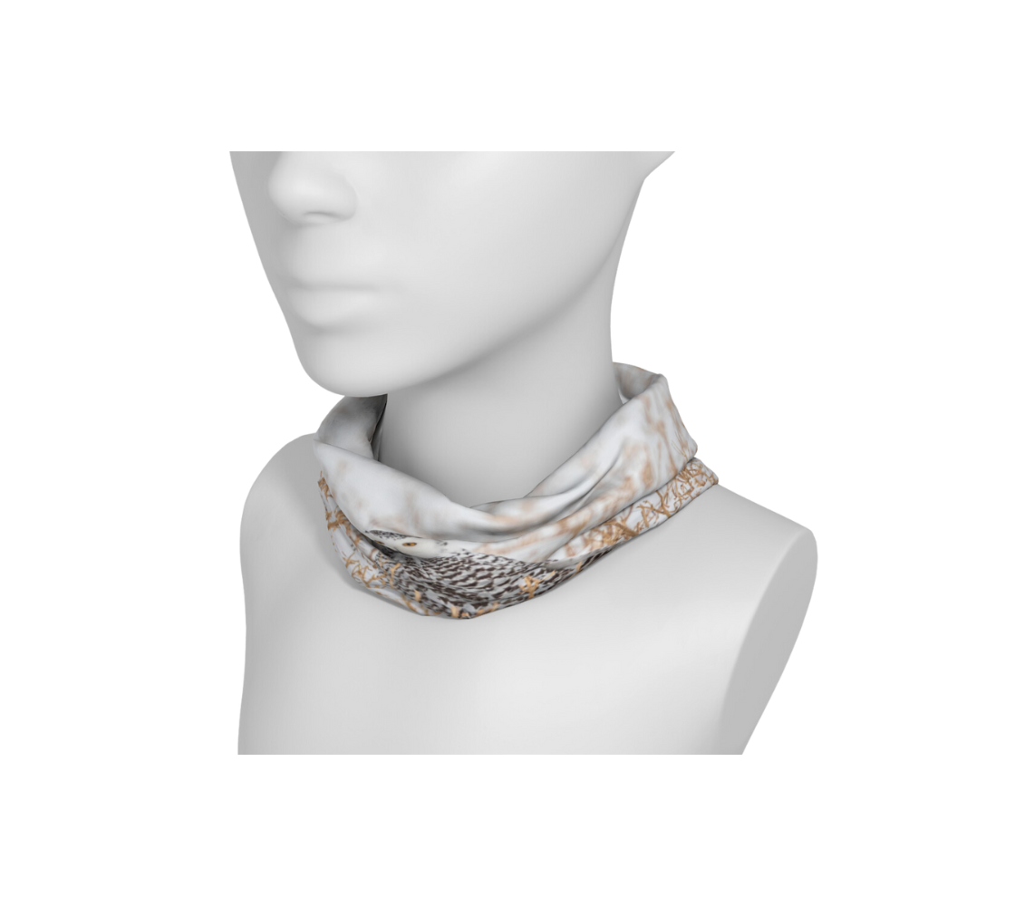 "Arctic Nomad" Snowy Owl Head/Neck Bands