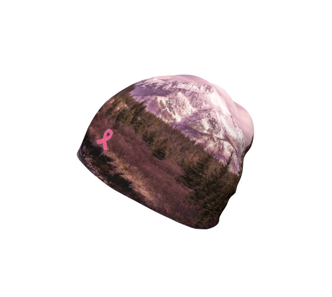 "Beanies For Hope" Pink Mountain Beanies